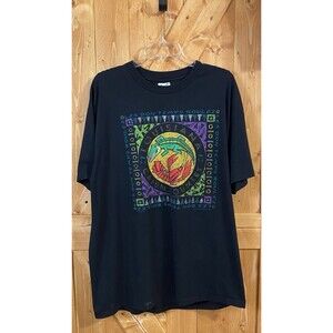 Vtg 90s Louisiana Cajun Country Les Bon Temps Roulez TShirt USA Single Stitch XL